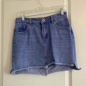 Denim skirt